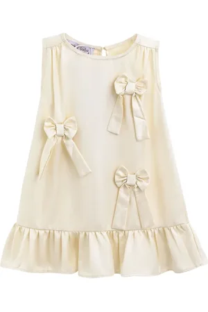 Mimi Tutu Sofia bow-embellished ruffled dress
