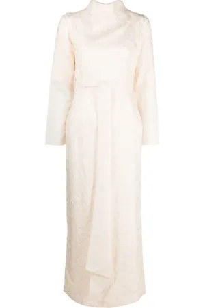 Baruni Jacquard belted maxi dress