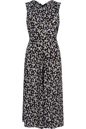 Proenza Schouler Ella floral-print sleeveless midi dress