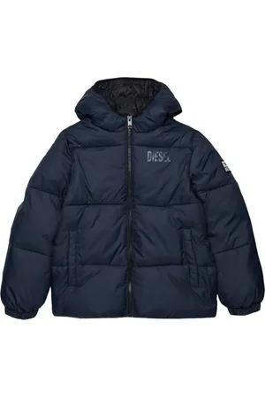 Diesel Hooded padded jacket