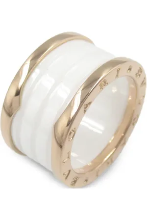 Bvlgari 2010s 18K rose gold B-zero1 ring