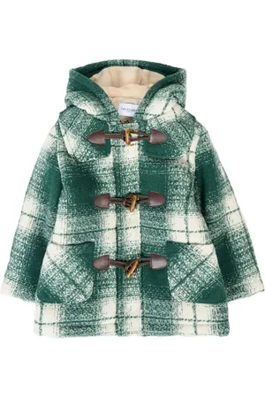 Trussardi Hooded toggle coat