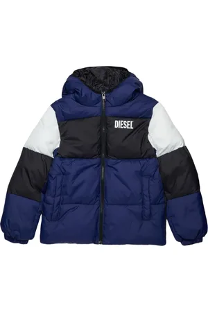 Diesel Colour-block padded jacket