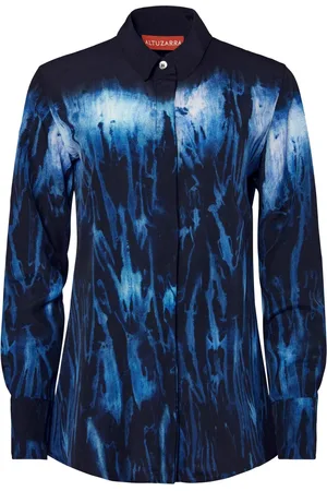 Altuzarra Chika Shibori-print silk shirt