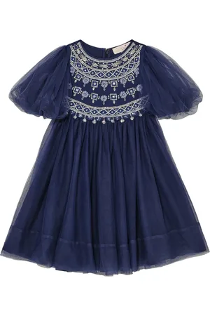 Tutu Du Monde Starlight Serenade embellished balloon-sleeve dress