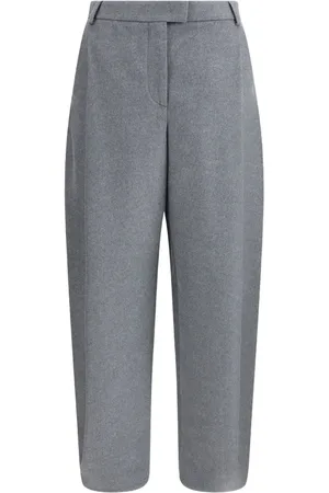 Giorgio Armani Pleated silk trousers