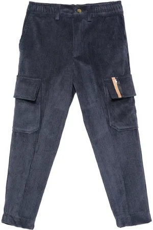 Trussardi Corduroy cargo trousers
