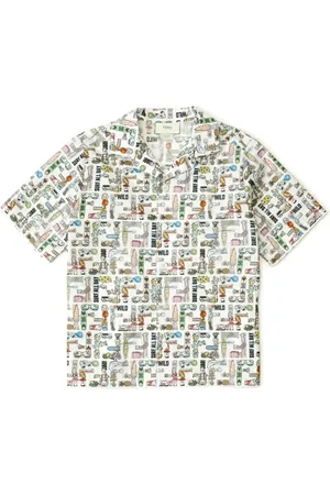 Fendi Graphic-print short-sleeve shirt