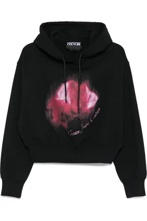 VERSACE Graphic-print hoodie