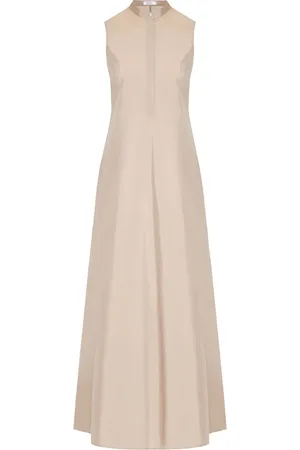 BARBA Bow-tie detail sleeveless maxi-dress