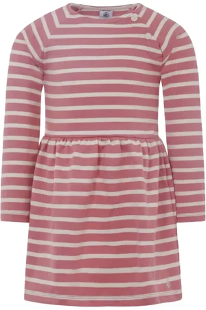 Petit Bateau Striped long-sleeve dress