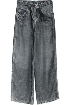 PIERRE-LOUIS MASCIA Aloe wide-leg silk trousers