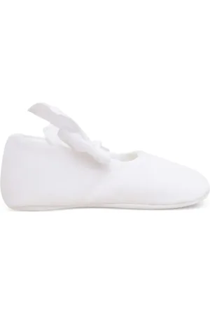Il gufo Bow-detail ballerina shoes
