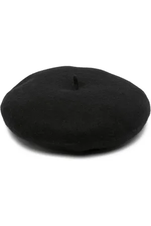 Elisabetta Franchi Logo-embroidered wool beret