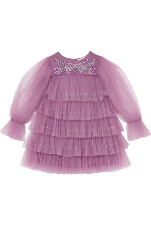 Tutu Du Monde Lady Violet embellished tiered dress