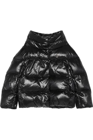 HERNO Quilted high-neck jacket