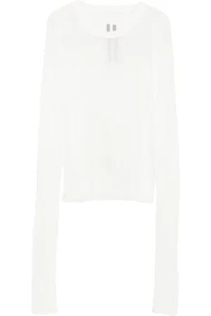 Rick Owens Ribbed long-sleeve top