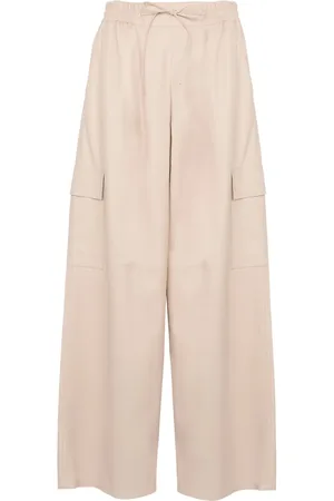 YVES SALOMON Leather trousers