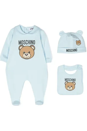 Moschino Teddy Bear cotton pajamas (set of three)