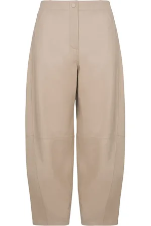 YVES SALOMON Leather trousers