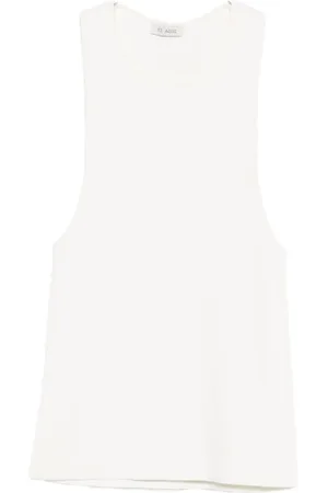 St Agni Ribbed-knit cami top