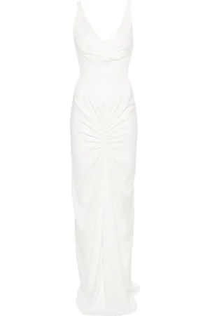 CHRISTOPHER ESBER Fusion Fold ruched maxi dress