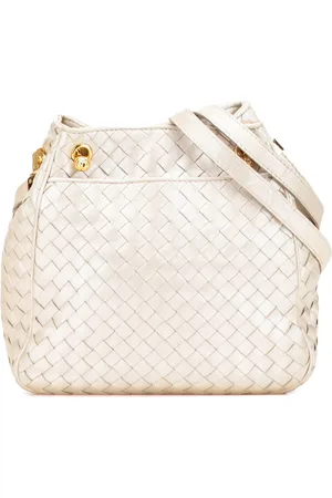 Bottega Veneta 20th Century Metallic Nappa Intrecciato crossbody bag