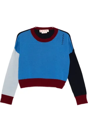 Marni Colour-block cashmere sweater