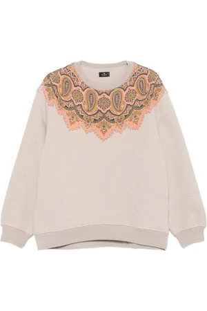 Etro Paisley-details crew-neck sweatshirt