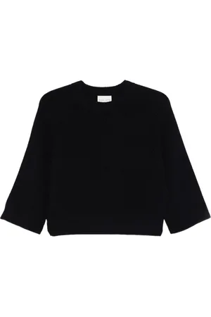 FORTE FORTE Raglan-sleeve cropped sweater