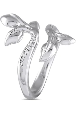 TAMARA COMOLLI 18K white gold diamond ring