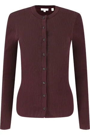 A.L.C. Pleated button-up cardigan