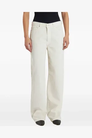 AG Jeans Five-pocket wide-leg jeans