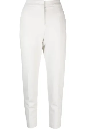 Max Mara Pressed-crease tapered trousers