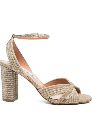Aquazzura 90mm Very Sundance ankle-strap sandals