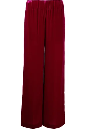 Aspesi Velour wide-leg trousers