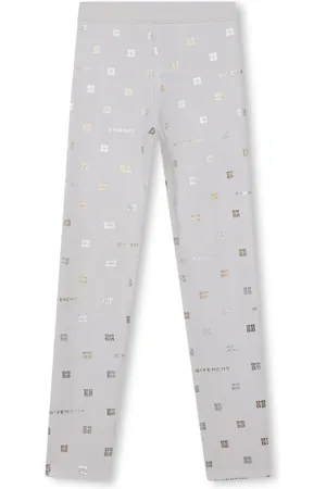 Givenchy Metallic 4G-print leggings