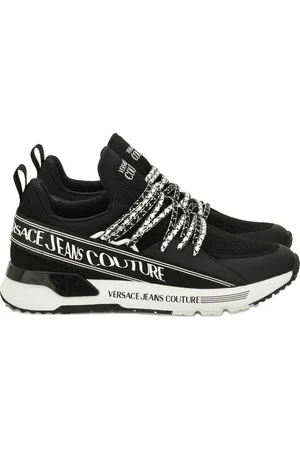 VERSACE Lace-up logo sneakers