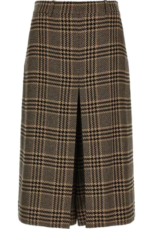 Saint Laurent Prince of Wales check trousers