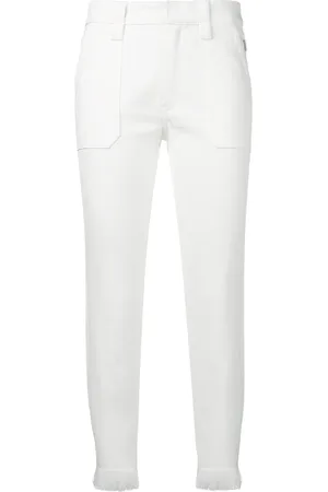 Chloé Fringe trimmed jeans