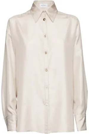 Salvatore Ferragamo Technical satin shirt