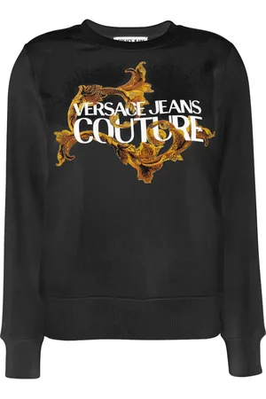 VERSACE Logo-print sweatshirt