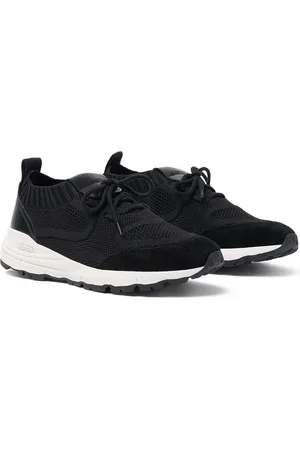 Scarosso Knit panel running sneakers