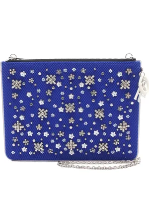 Dior 2010s small chain-embellishment clutch bag