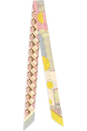 Fendi Optical-print silk scarf