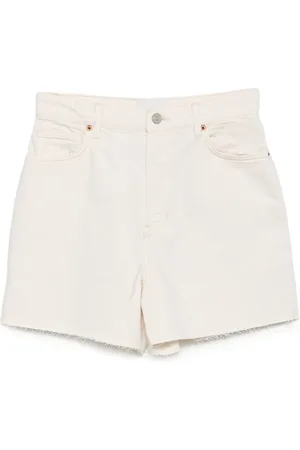 Reformation Saige denim shorts