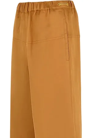Max Mara Elastic-waistband palazzo pants