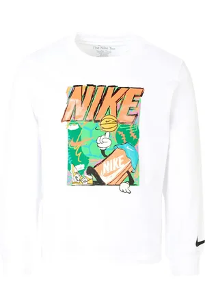 Nike Long-sleeve graphic-print T-shirt
