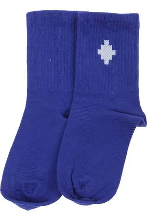 MARCELO BURLON Embroidered-logo socks