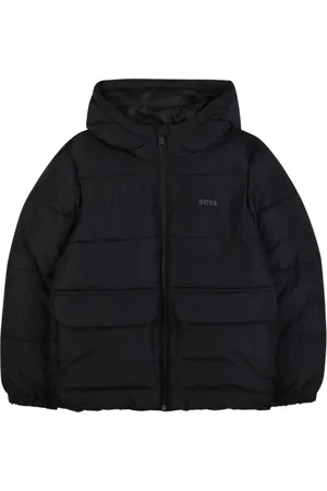HUGO BOSS Quilted hooded puffer jacket